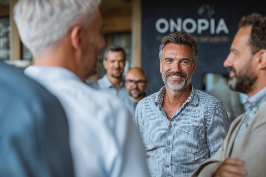 Onopia - Business Model Canvas, M&A