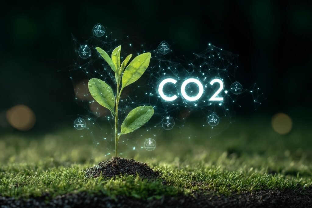 Photosynthèse artificielle : transformer le CO2 en essence grâce à l’énergie solaire.